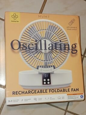 ✨️SEALED✨️ MVMT Rechargeable Foldable Oscillating Fan